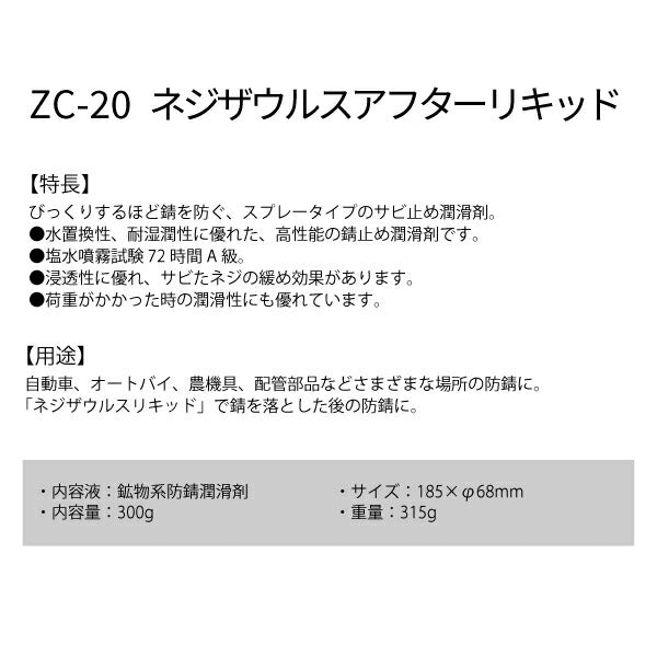 エンジニア ネジザウルスアフターリキッド ZC-20